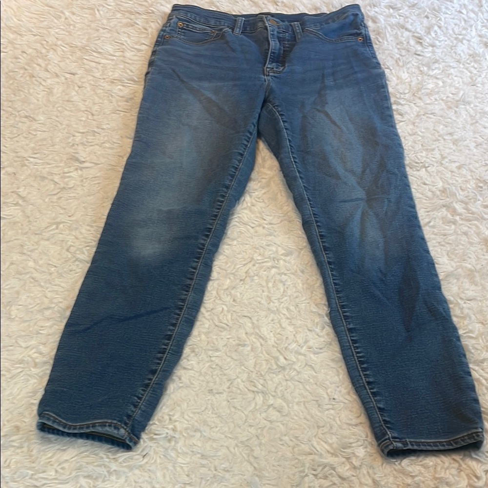 J. Crew Factory 10” High Rise Skinny Jeans